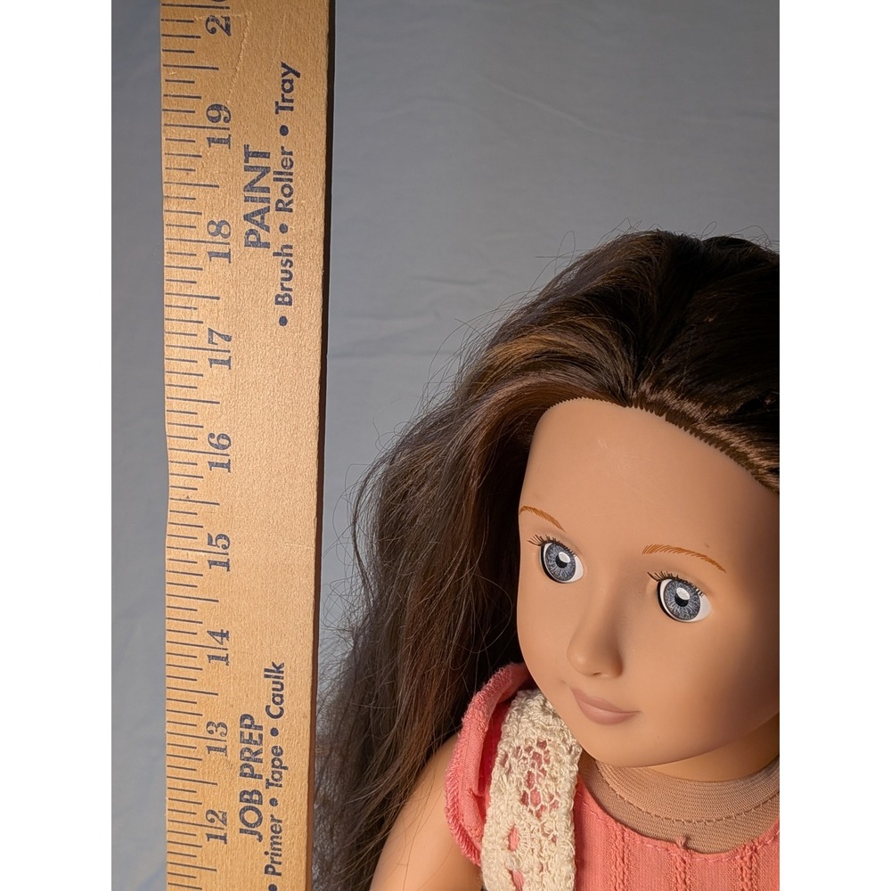 Our Generation 18in Doll Battat Brunette Blue Eyes Hair Release Does NOT work - Picture 7 of 8